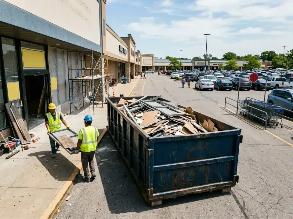 retail-store-renovation-debris-003 — frequently asked questions, Roll-off Dumpster Rentals in Brushy Creek, TX